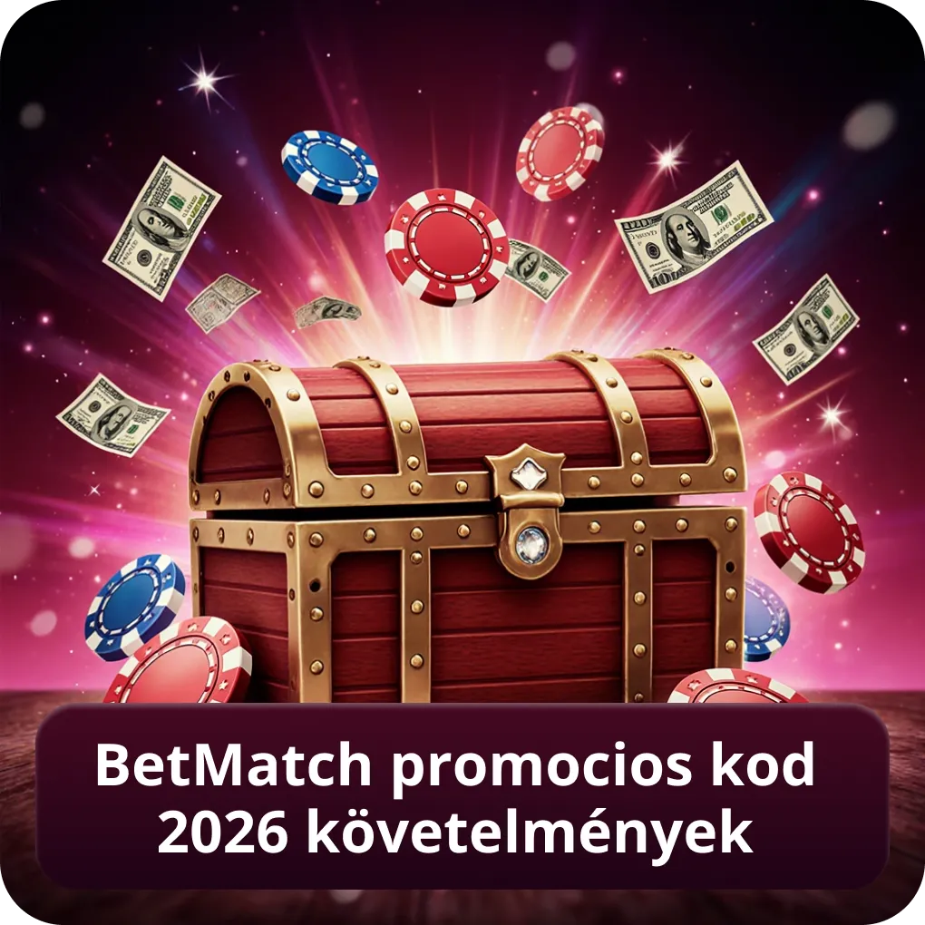 Betmatch promocios kod 2026 követelmények